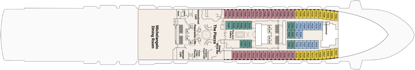 Princess Cruises Crown Princess Deck 5 - Plaza.png